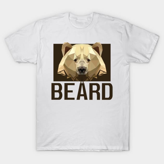 bear lowpoly art T-Shirt by Amartwork